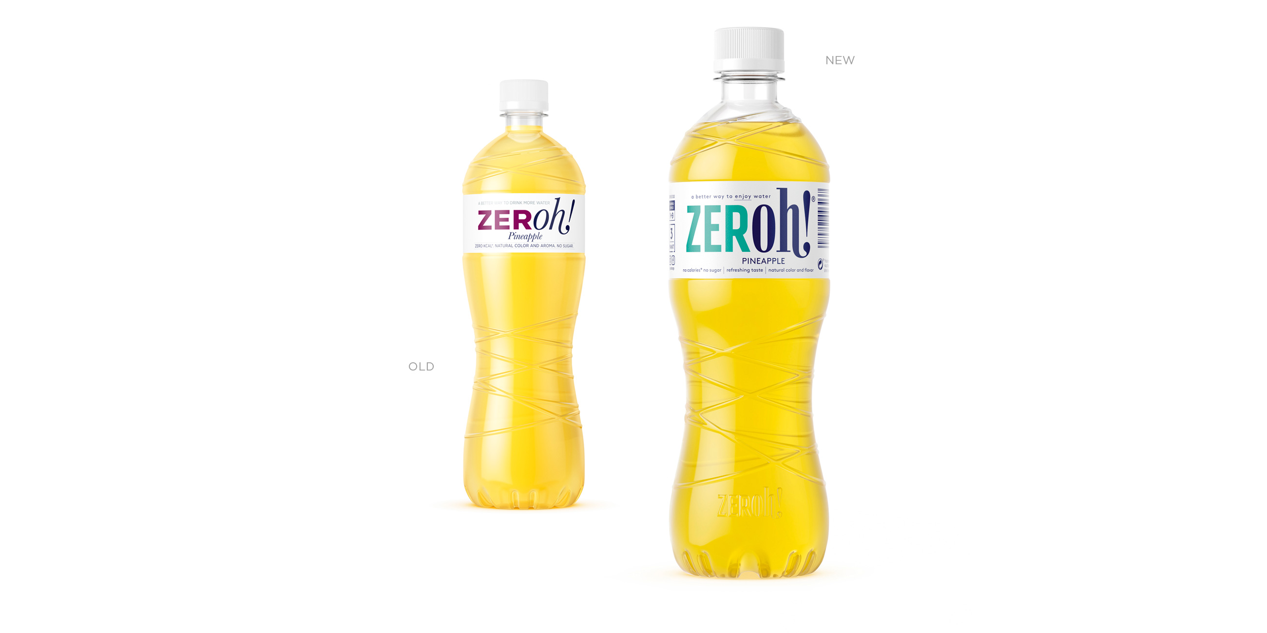 Lerum Zeroh logodesign, pakningsdesign, konseptdesign, konseptutvikling, merkevarebygging, redesign, sukkerfri leskedrikk