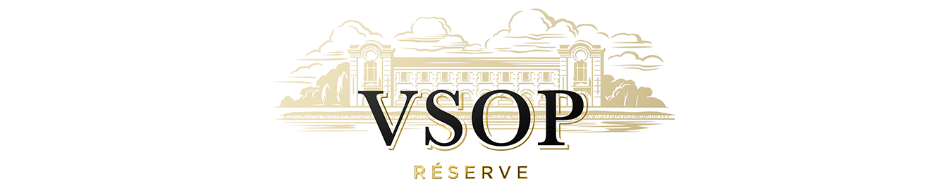 Braastad cognac VSOP reserve logo. Visuell identitet visual identity.
