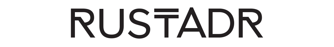 RustadR Artesian water artesisk vann logo