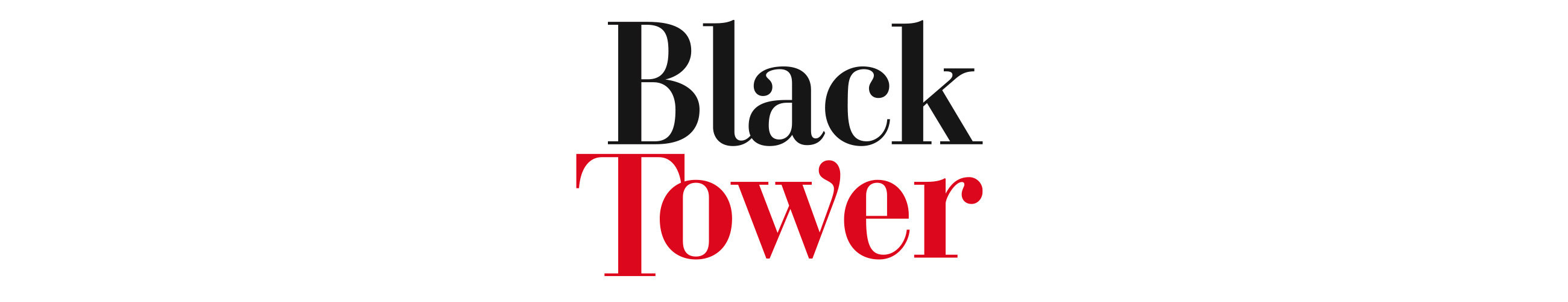 Black Tower logo redesign, pakningsdesign, logodesign, håndtegnet logo, revitalisering, Strømme Throndsen design 