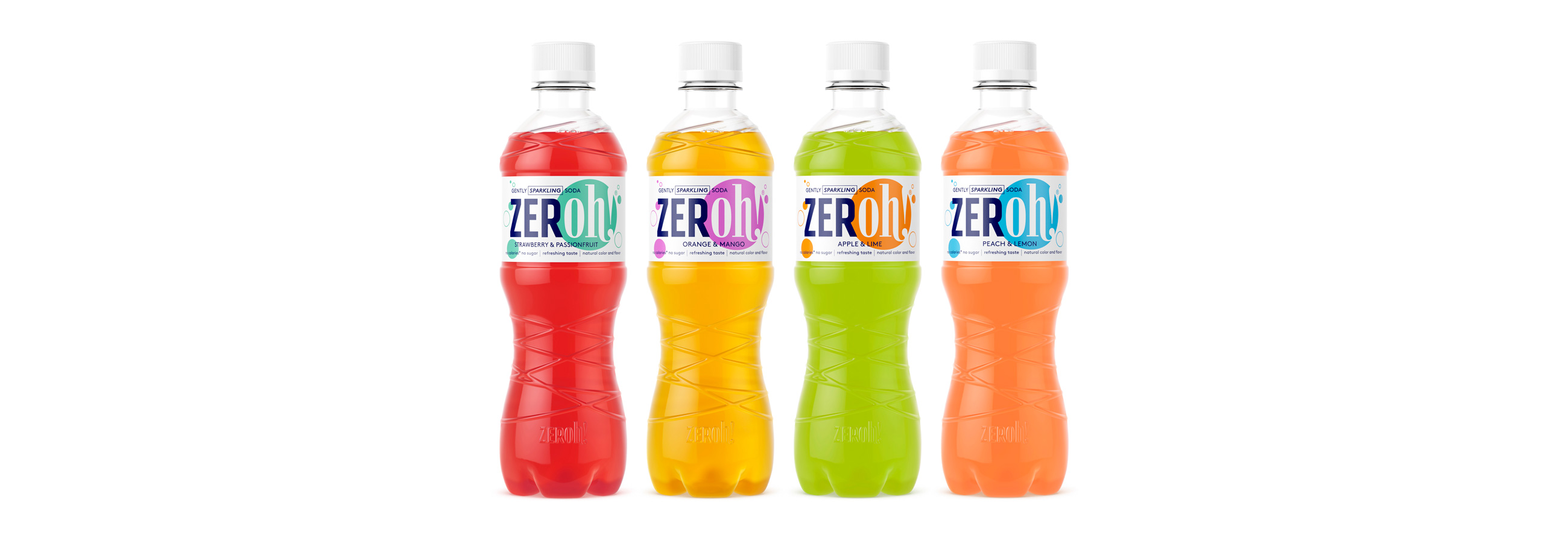 Lerum Zeroh saft utvalg range. Emballasje packaging design.