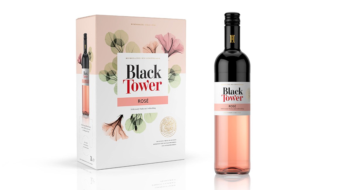 Redesign ga 61% salgsøkning for Black Tower Rosé