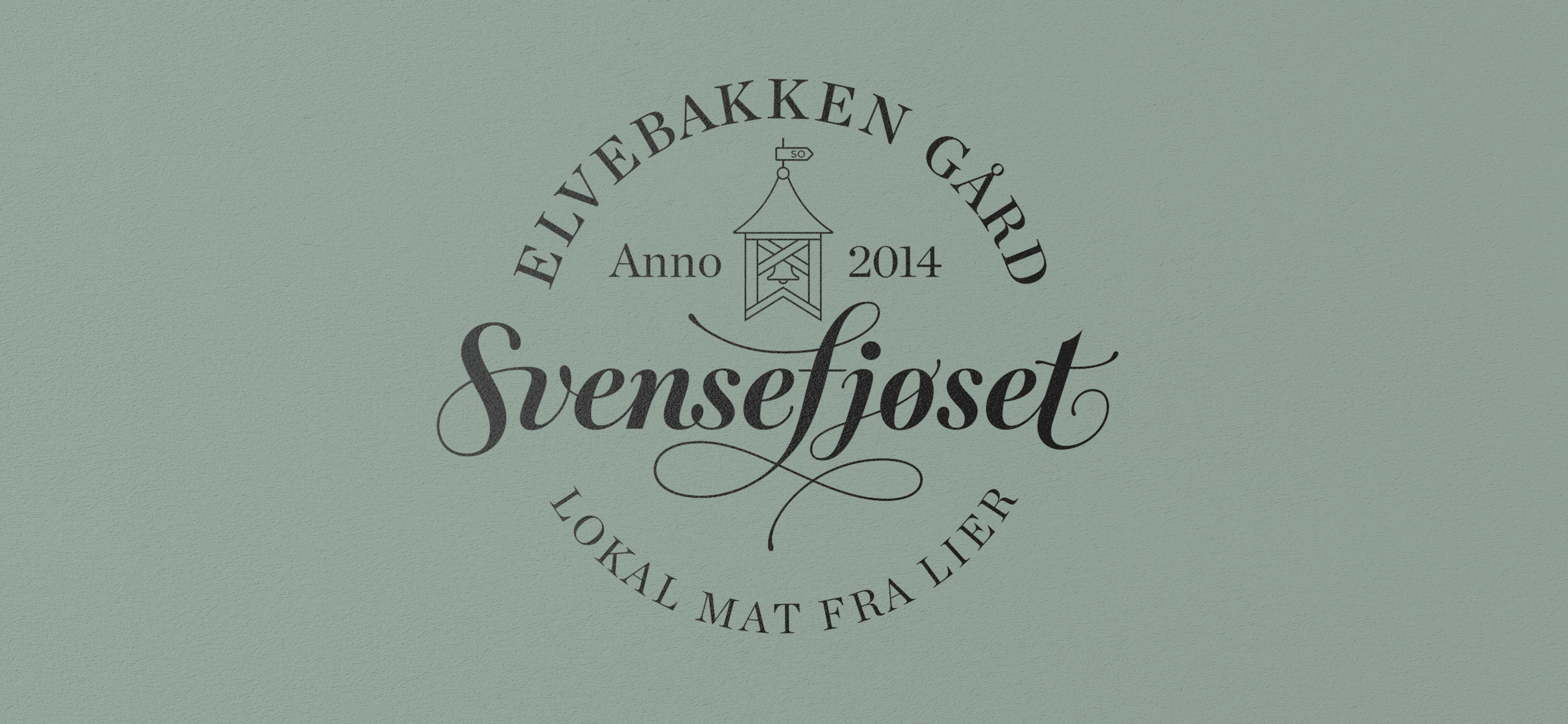 Elvebakken gård Svensefjøset øl beer logo. Visuell identitet Visual identity.