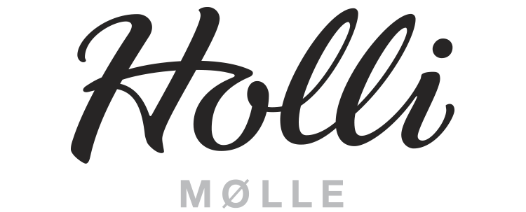 Holli Mølle logo visuell identitet visual identity