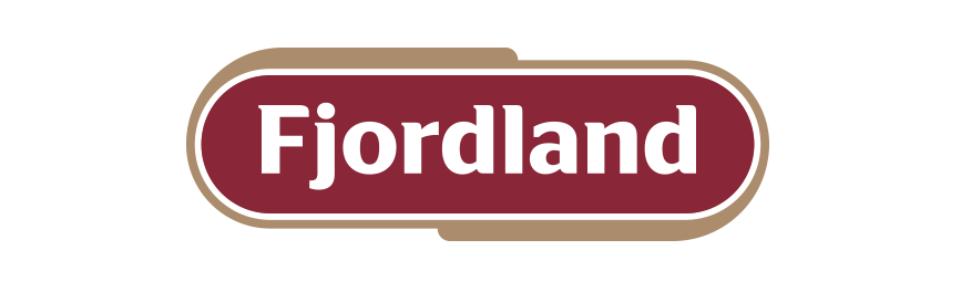 Fjordland logo. Visuell identitet visual identity.